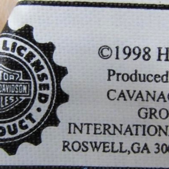 Vintage Holiday Harley Hog , with Original Tags, 1998 Christmas Edition - Picture 7 of 8